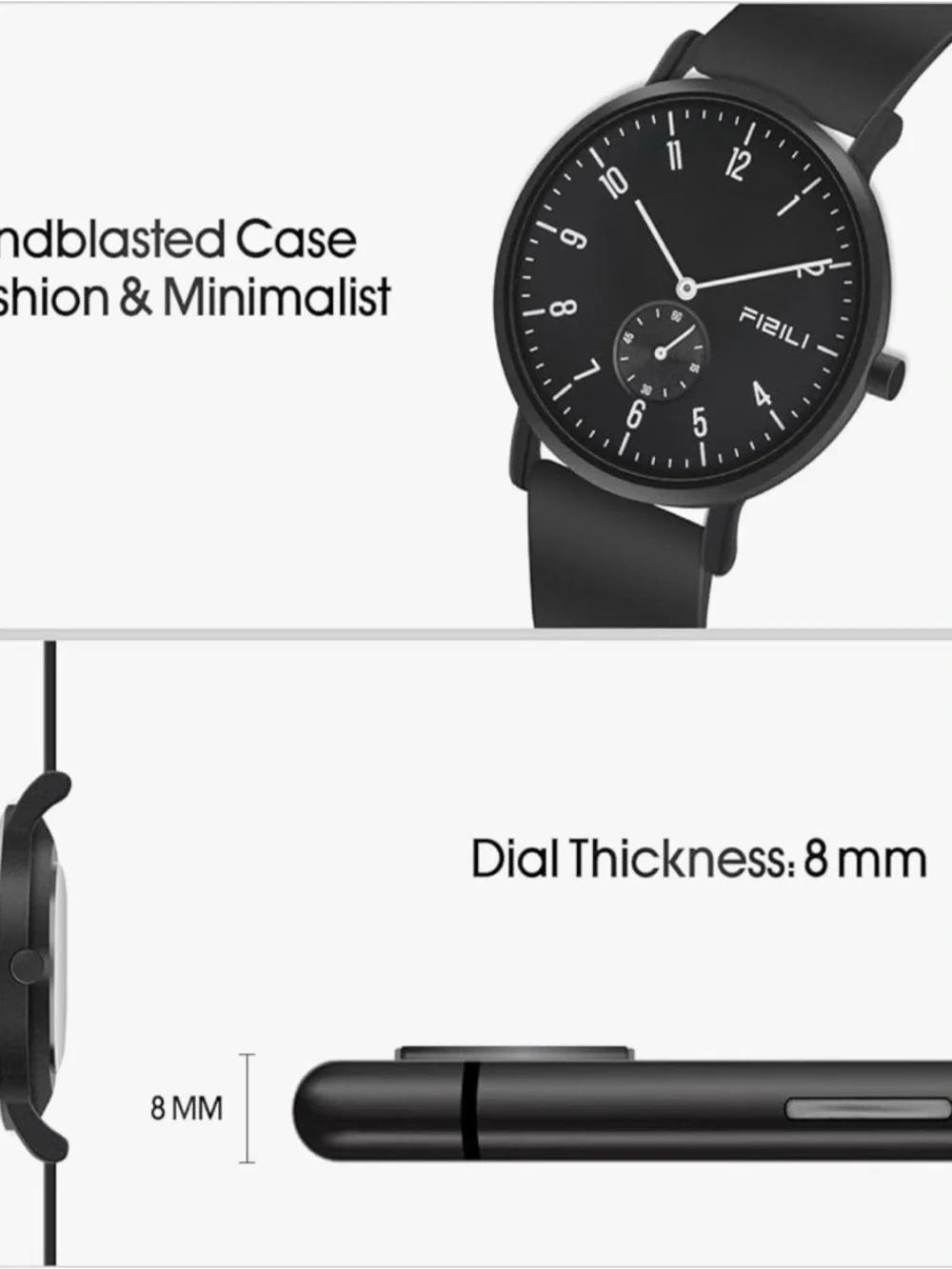 Watch Ultra-Thin Minimalist Waterproof-Fashion Watch